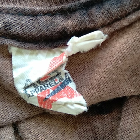 Vtg 90s customized  bleach oversize pin up tee XL - Picture 7 of 7